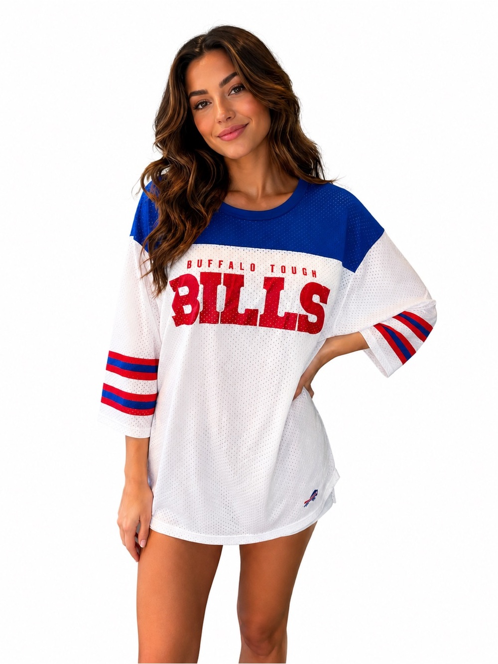 Buffalo Bills Jersey Pink Victorias Secret NFL football female girlie Small